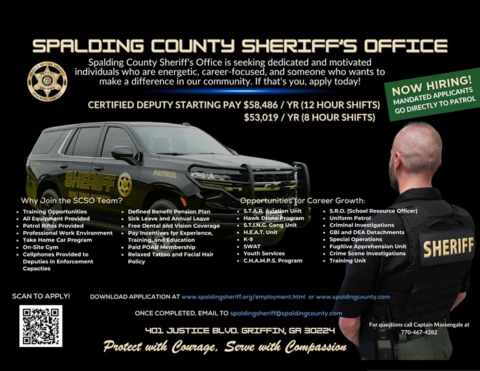 Certified Deputy Employment Ad
