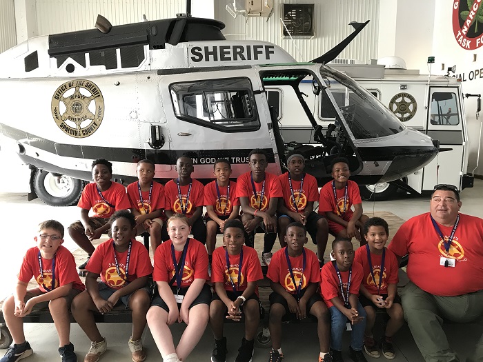 Spalding County Sheriff's Office CHAMPS Summer Camp
