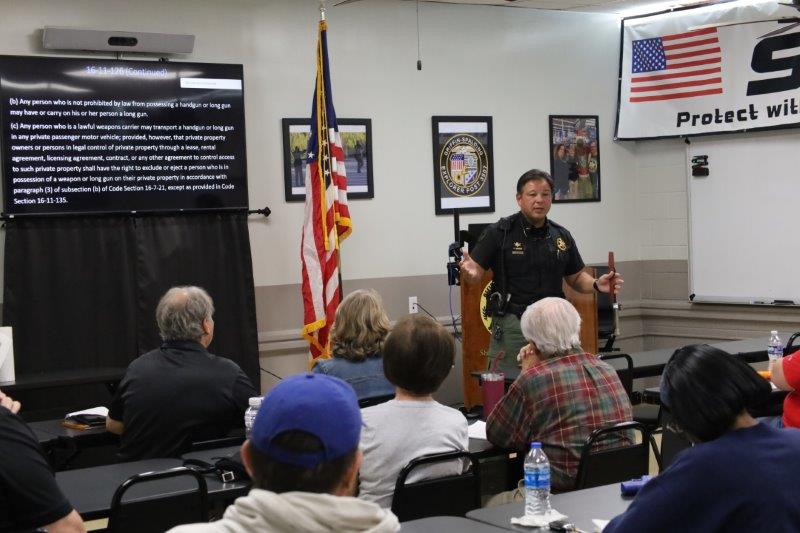 Sheriff's Citizen's Firearms Class