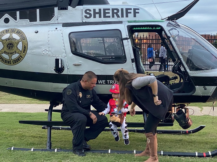 Spalding County Sheriff's Office Halloween Safety Treat