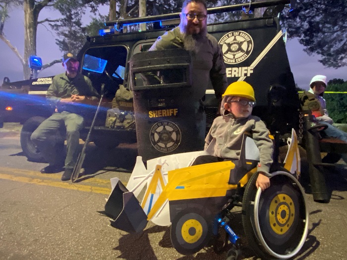 Spalding County Sheriff's Office Halloween Safety Treat