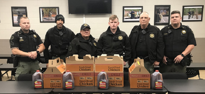 Spalding County Sheriff's Office Holiday Meals