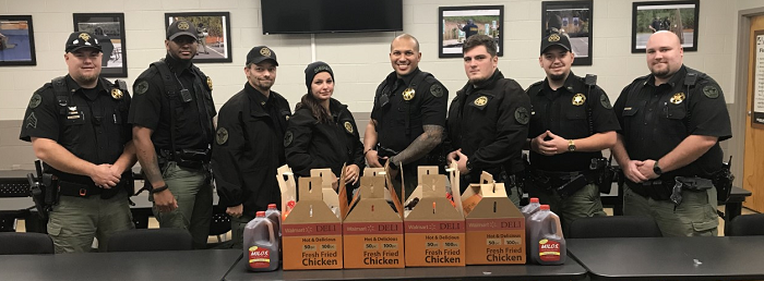 Spalding County Sheriff's Office Holiday Meals