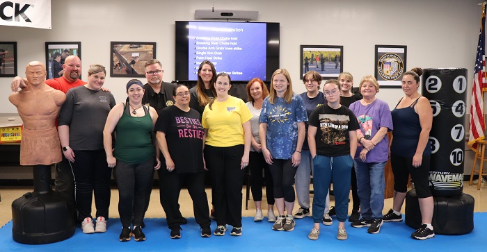 Ladies Self Defense Class Group