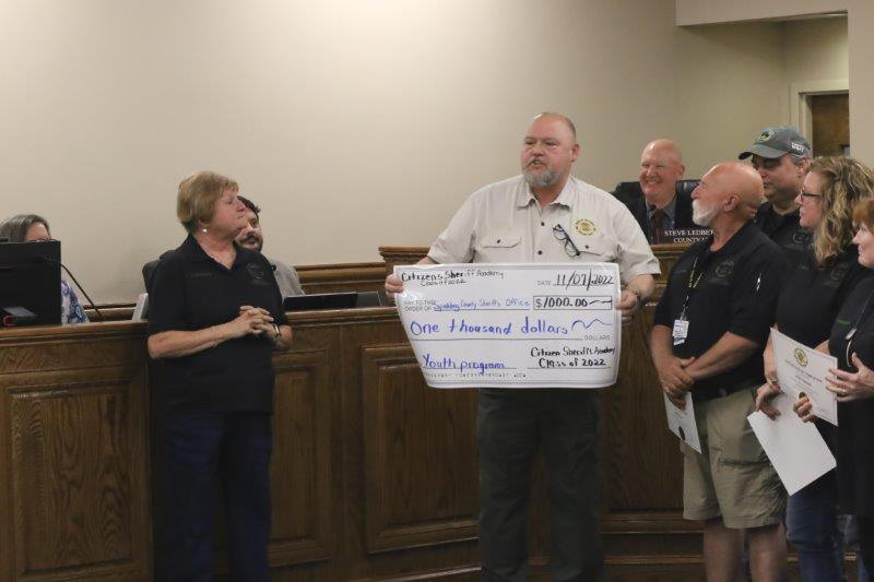 Sheriff's Citizen's Academy Graduation and Recognition