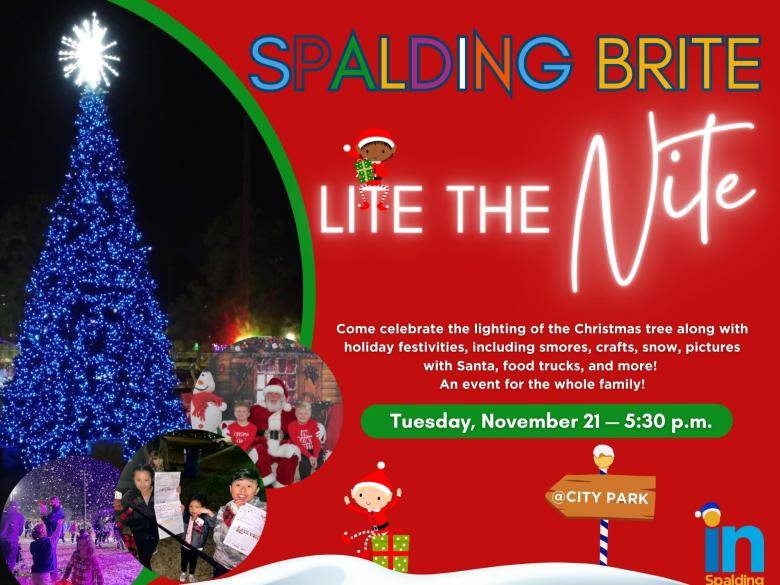 Lite the Nite Tree Lighting at City Park